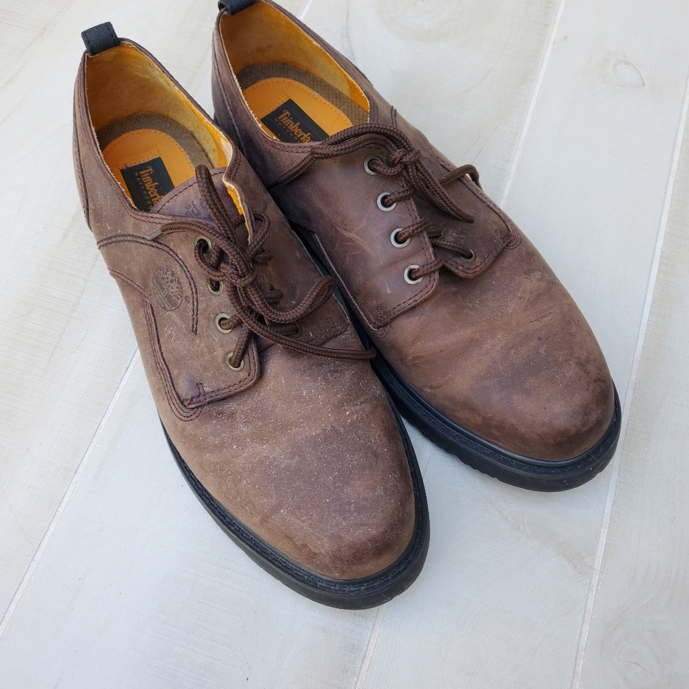 MEN'S TIMBERLAND waterproof Oxford shoes - Picture 2 of 8